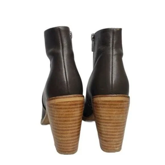 DUNE London Pema Green Ankle Booties - Picture 7 of 13